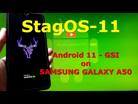 StagOS-11 Android 11 for Samsung Galaxy A50